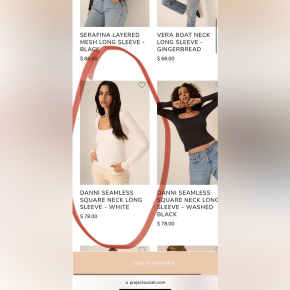 NWOT Project Social T Los Angeles - Picture 6 of 6